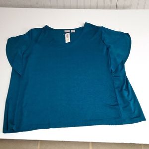 Chicos Size 4 travelers Top